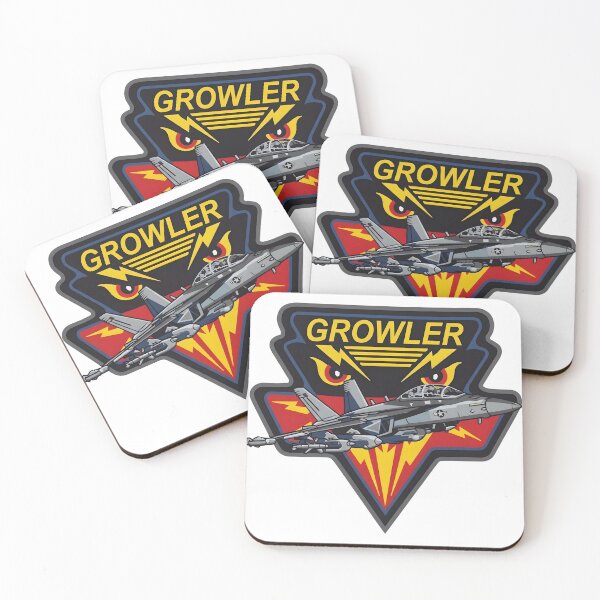 Item preview, EA-18G Growler Electronic Attack Jet Military Emblem designed and sold by CharlieDesings.