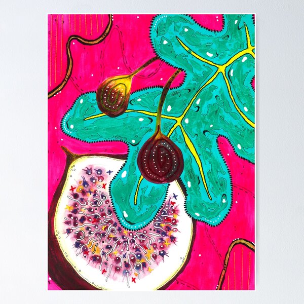 Item preview, Tropical Leaves and Fig designed and sold by zy.visuals.