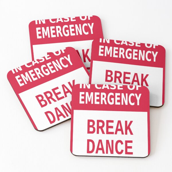 Item preview, In Case of Emergency Break Dance designed and sold by Karate Octopus.