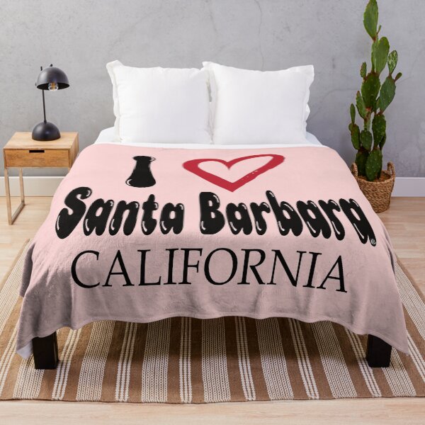 Item preview, I Love Santa Barbara California - Coastal CA Beach Vacation Gift designed and sold by DAM Creative ⭐⭐⭐⭐⭐.