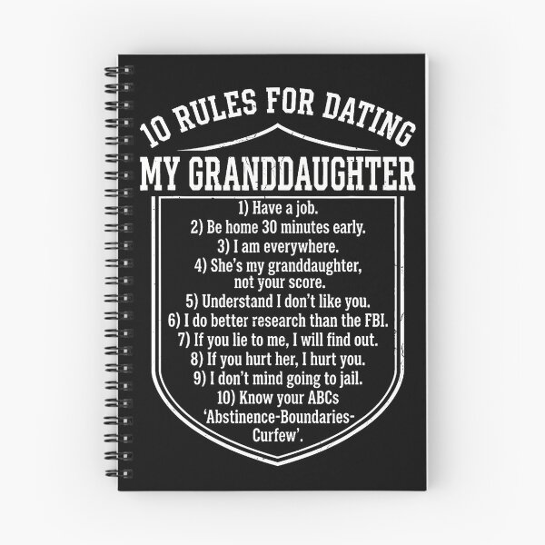Item preview, 10 Rules For Dating My Granddaughter Funny Grandpa designed and sold by T9AXER.