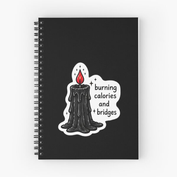 Item preview, Burning Calories and Bridges | Hamie  designed and sold by HamieStudio.
