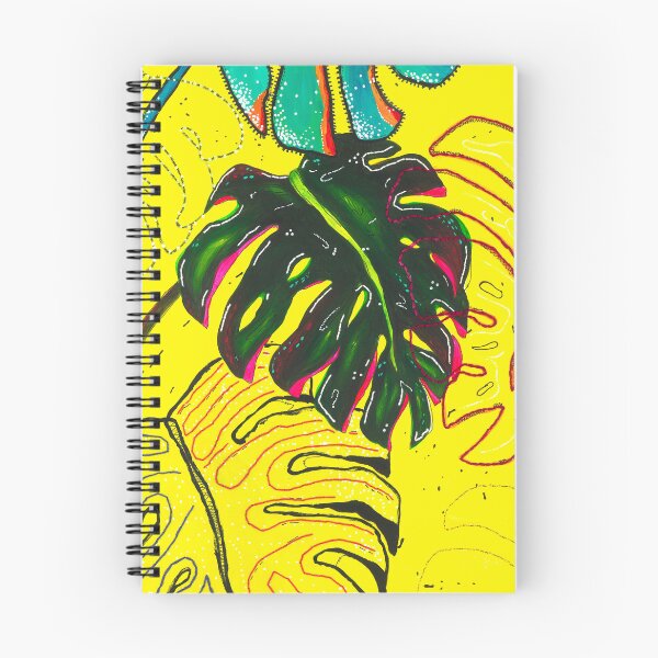 Item preview, Tropical Monstera Leaf in Vibrant Yellow designed and sold by zy.visuals.