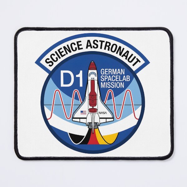 Item preview, STS-61A German Spacelab D1 Science Astronaut Emblem designed and sold by CharlieDesings.