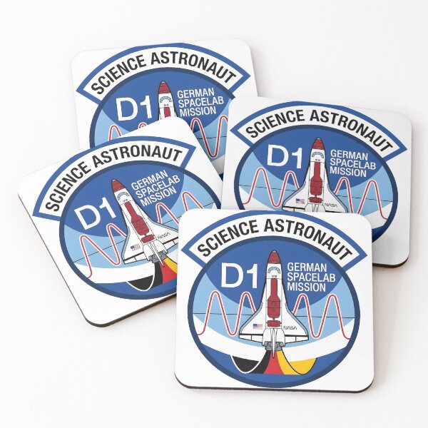 Item preview, STS-61A German Spacelab D1 Science Astronaut Emblem designed and sold by CharlieDesings.