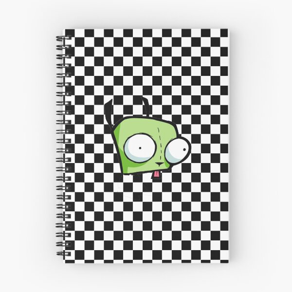 Item preview, Neon Green Cartoon Head Checkerboard Y2K designed and sold by TrxshWear.