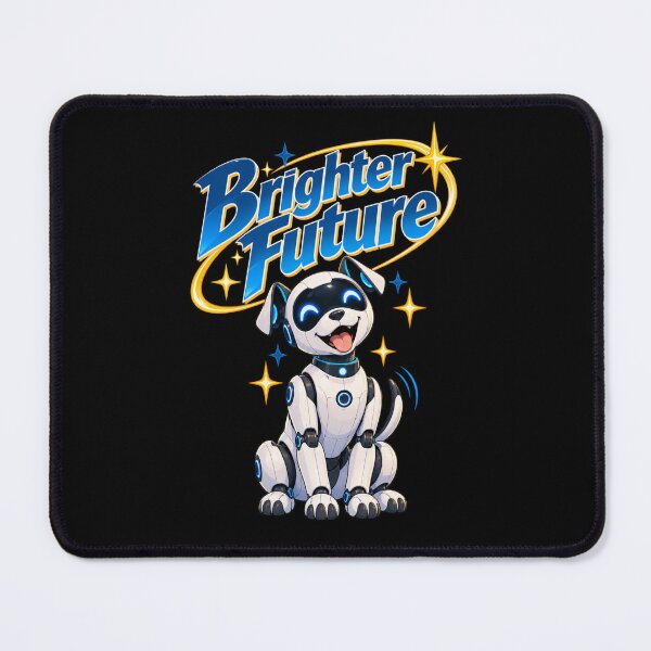 Item preview, Brighter Future - Cute Robot Dog designed and sold by Quantum Fashion.