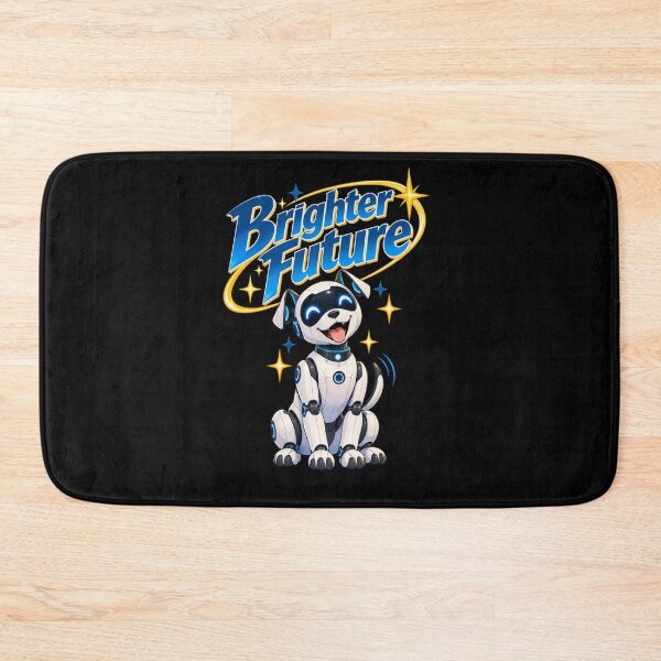 Item preview, Brighter Future - Cute Robot Dog designed and sold by Quantum Fashion.