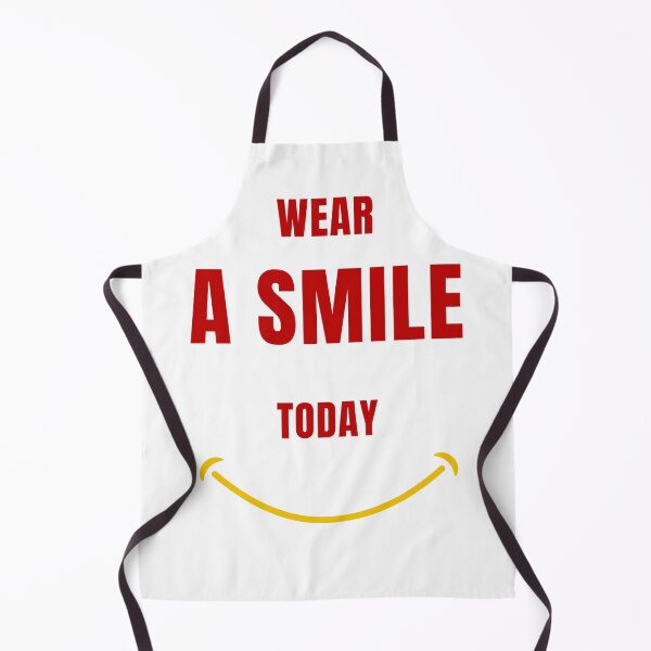 Item preview, Wear A Smile Today Motivational Smile Typography designed and sold by Fine-Arts-Lab.