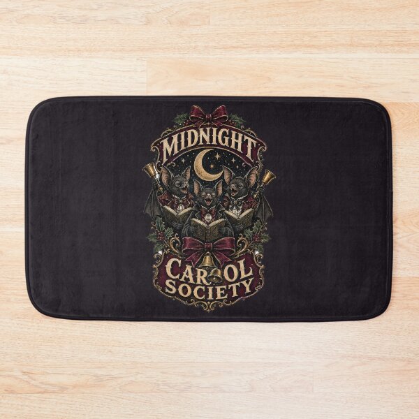 Item preview, Midnight Carol Society – Gothic Christmas Bats designed and sold by RadekArt.