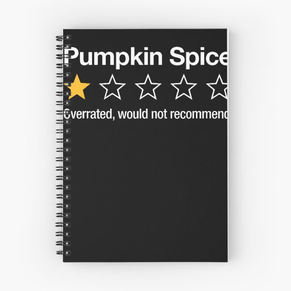 Item preview, Pumpkin Spice Hater 1 Star Rating Overrated Fall Coffee Fun designed and sold by T9AXER.