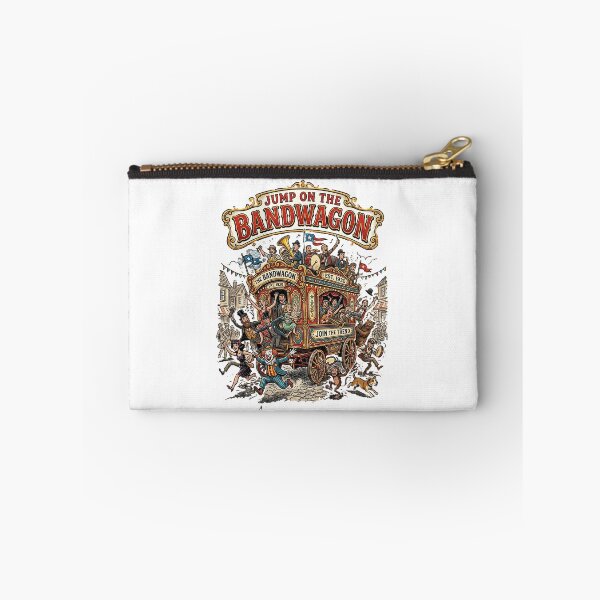 Item preview, Jump On The Bandwagon Vintage Circus Carnival Retro Graphic Tee Design designed and sold by Nubian Style.