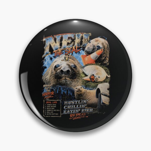 Item preview, Funny Neil The Seal Meme Vintage Bootleg designed and sold by aynorsadier.