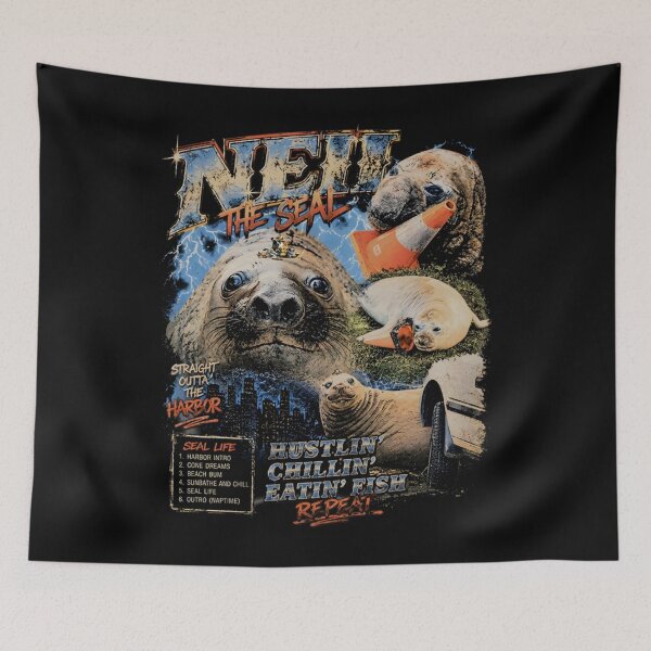 Item preview, Funny Neil The Seal Meme Vintage Bootleg designed and sold by aynorsadier.
