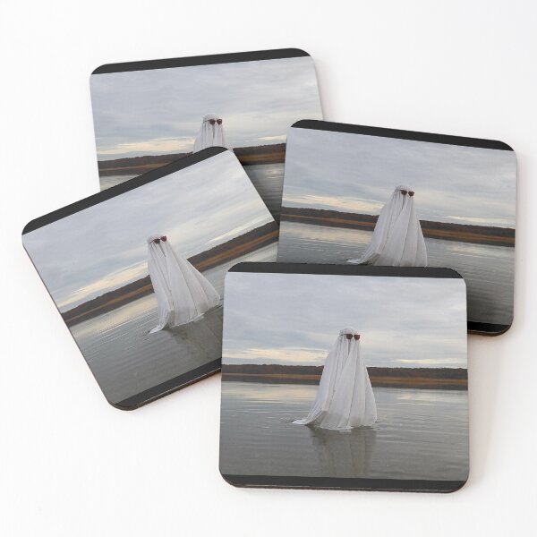Item preview, Spooky Ghost With Sunglasses at the Beach  designed and sold by Sabotography.