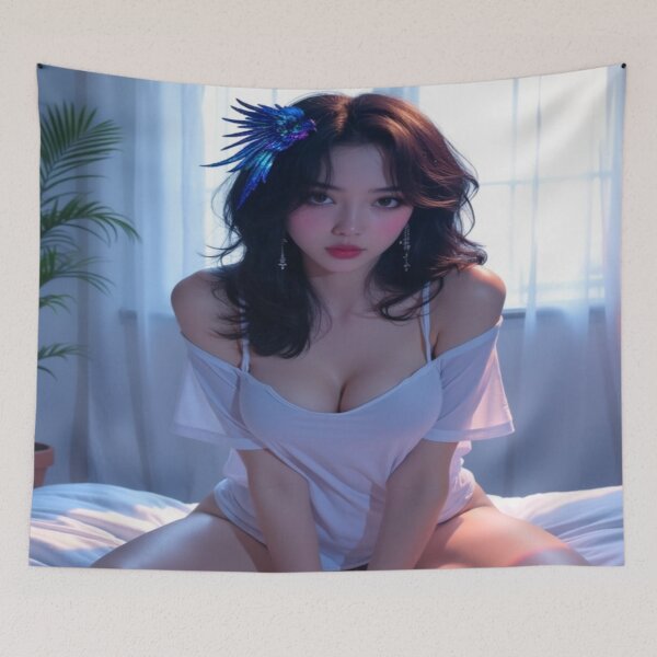 Item preview, Butterfly Dreams | Pretty Girl Portrait designed and sold by KasaHunterHarem.