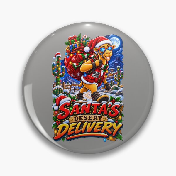 Item preview, Santa's Desert Delivery – Humorous Camel Design - Animal Camel Gift – Humorous Camel Design – Quirky Camel Lover Gift – Quirky Camel Lover Gift - Cool Winter Christmas Animal Graphic Camel T-Shirt designed and sold by Camel & Quirk.