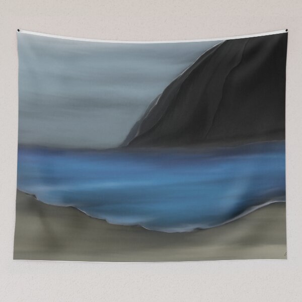 Item preview, Hazy Morning at the Beach designed and sold by KerisThings.