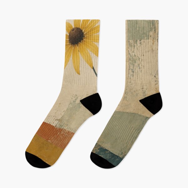 Item preview, Golden Wildflower Vintage Abstract Art designed and sold by naturalsurvival.