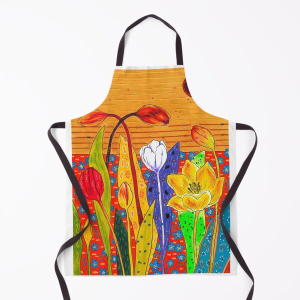 Item preview, Colorful Wildflowers in a Bright Garden designed and sold by zy.visuals.