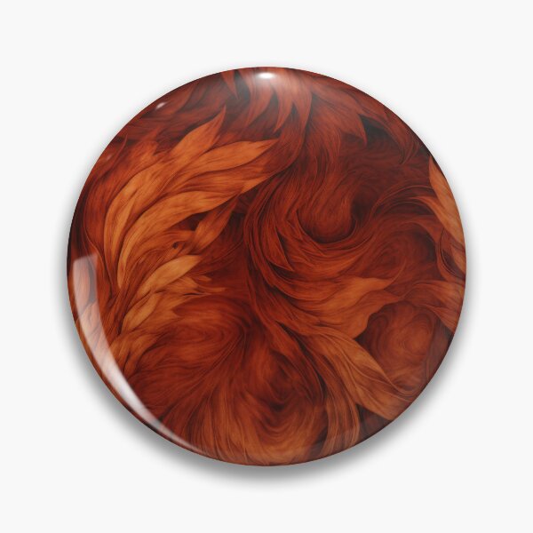 Item preview, Burnt Auburn Feather Abstract Seamless Pattern designed and sold by pinkal.