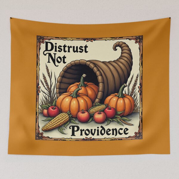 Item preview, Distrust Not Providence cornucopia designed and sold by Road Home Quilting.