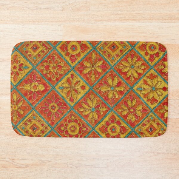 Item preview, Vibrant Geometric Floral Pattern designed and sold by SpaceBazaar.