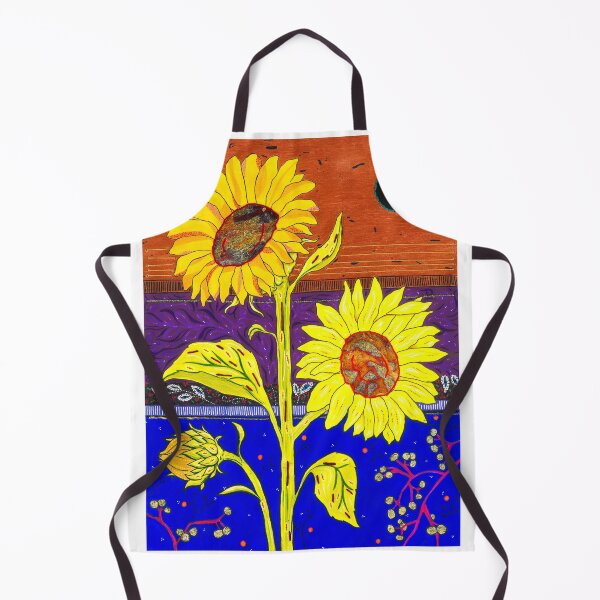 Item preview, Bright Sunflowers in a Colorful Garden designed and sold by zy.visuals.