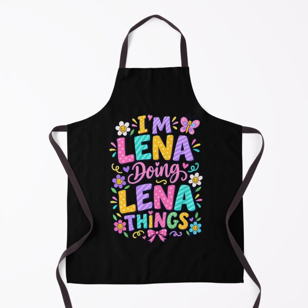 Aperçu de l'œuvre JE SUIS Lena, je fais des trucs de Lena, des trucs de filles mignonnes créée et vendue par T9AXER.