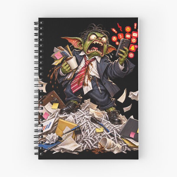 Item preview, Overworked Goblin Office Worker designed and sold by Maclaw200d.