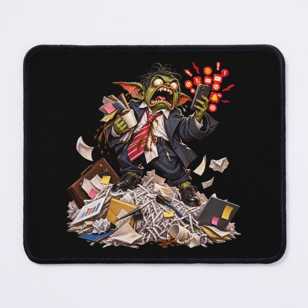 Item preview, Overworked Goblin Office Worker designed and sold by Maclaw200d.
