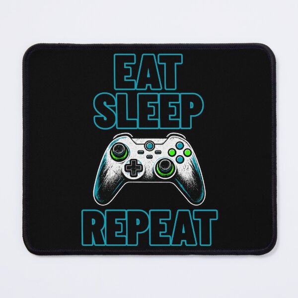 Item preview, Eat Sleep Game Repeat designed and sold by NordGrafik.