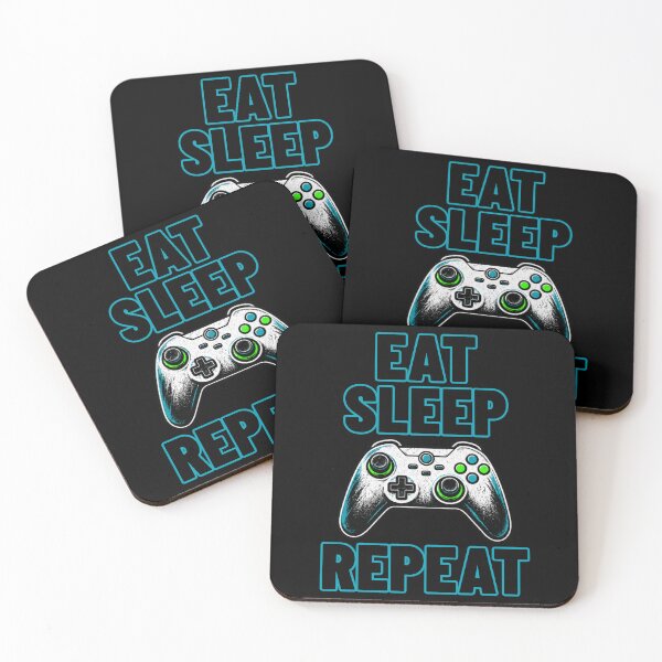 Item preview, Eat Sleep Game Repeat designed and sold by NordGrafik.