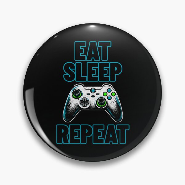 Item preview, Eat Sleep Game Repeat designed and sold by NordGrafik.