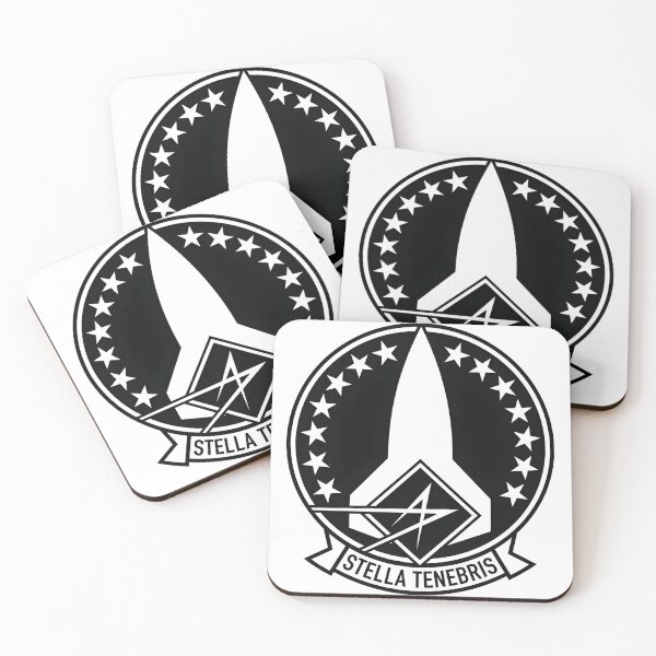 Item preview, Stella Tenebris Subdued Rocket Space Command Emblem designed and sold by CharlieDesings.
