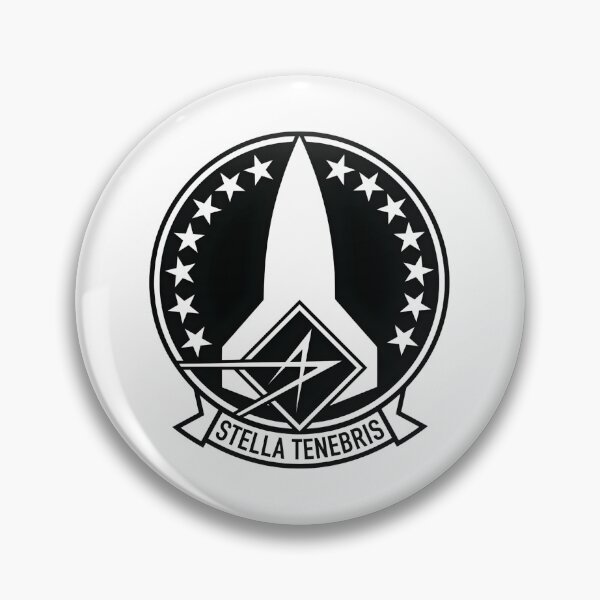 Item preview, Stella Tenebris Subdued Rocket Space Command Emblem designed and sold by CharlieDesings.