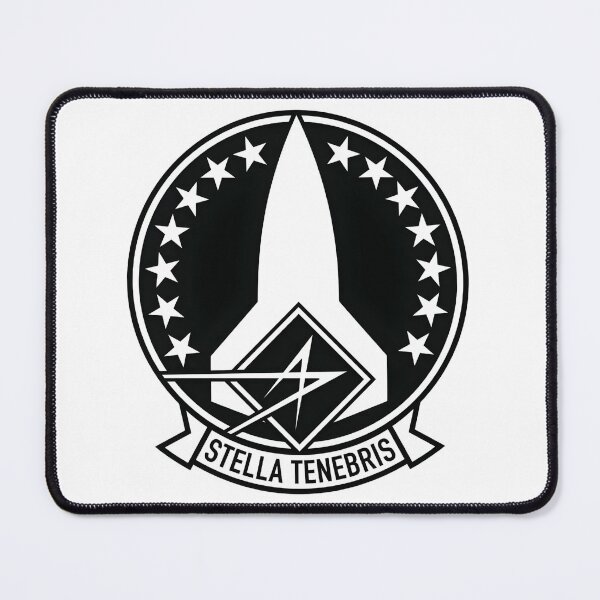 Item preview, Stella Tenebris Subdued Rocket Space Command Emblem designed and sold by CharlieDesings.