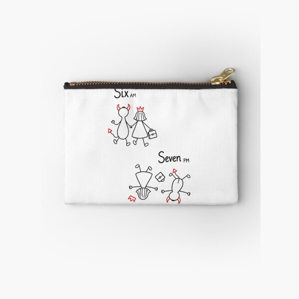 Item preview, Six AM vs Seven PM | Funny Work Life Humor designed and sold by byMosia.