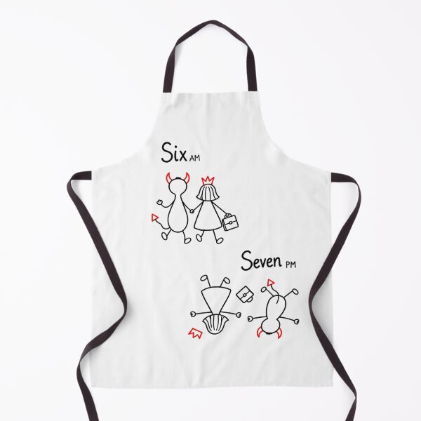 Item preview, Six AM vs Seven PM | Funny Work Life Humor designed and sold by byMosia.