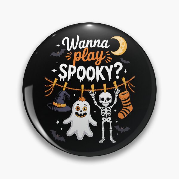 Item preview, Wanna Play Spooky?  designed and sold by jkrphoto.