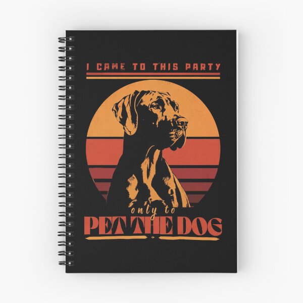 Item preview, I Came To This Party Retro Pop Pet The Dog designed and sold by AmayaSingleton.