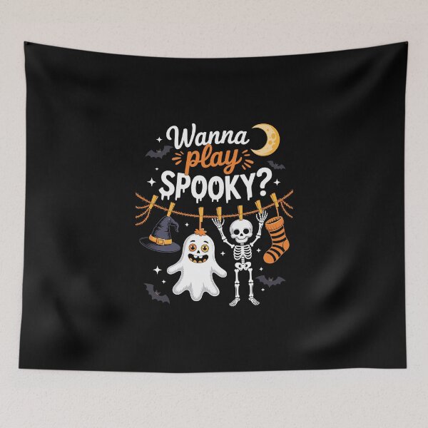 Item preview, Wanna Play Spooky?  designed and sold by jkrphoto.