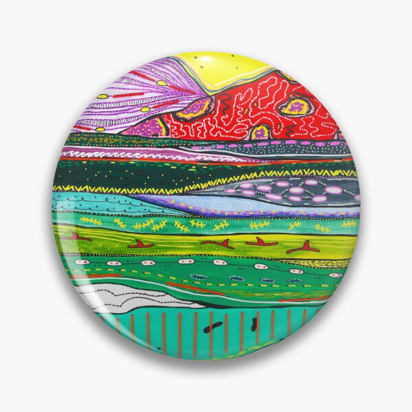 Item preview, Colorful Coastal Landscape Under a Bright Sun designed and sold by zy.visuals.