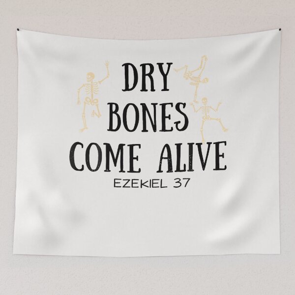 Item preview, Dry Bones Come Alive Ezekiel 37 Christian Skeleton Humor designed and sold by T9AXER.
