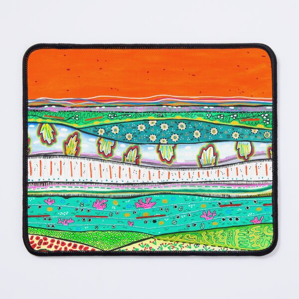 Item preview, Vibrant Coastal Landscape with Ocean Waves designed and sold by zy.visuals.