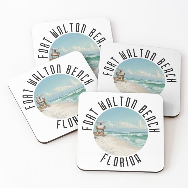 Item preview, Fort Walton Beach - Florida (with Black Lettering) designed and sold by VelvetRoom.