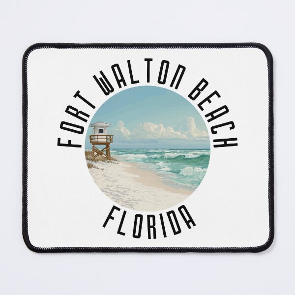 Item preview, Fort Walton Beach - Florida (with Black Lettering) designed and sold by VelvetRoom.