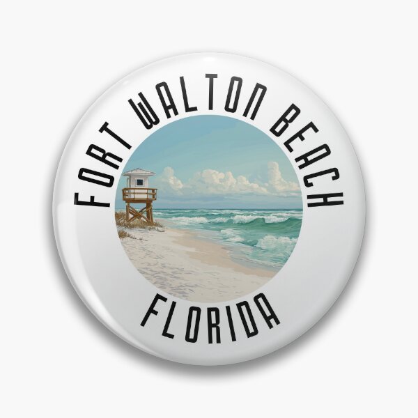 Item preview, Fort Walton Beach - Florida (with Black Lettering) designed and sold by VelvetRoom.