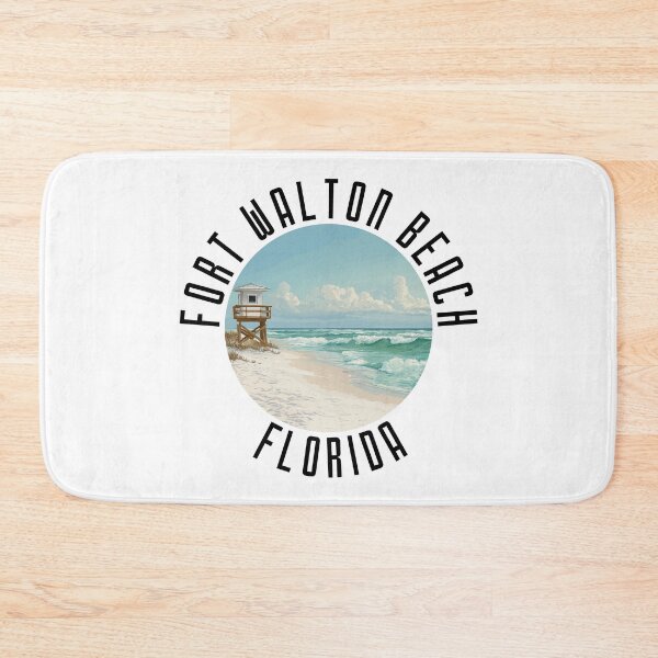 Item preview, Fort Walton Beach - Florida (with Black Lettering) designed and sold by VelvetRoom.