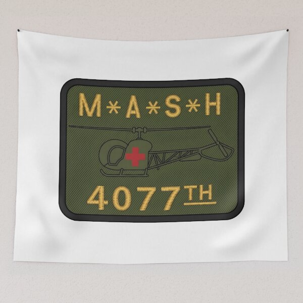 Item preview, MAS*H 4077th Bell H-13 Sioux Medical Evacuation Patch designed and sold by CharlieDesings.